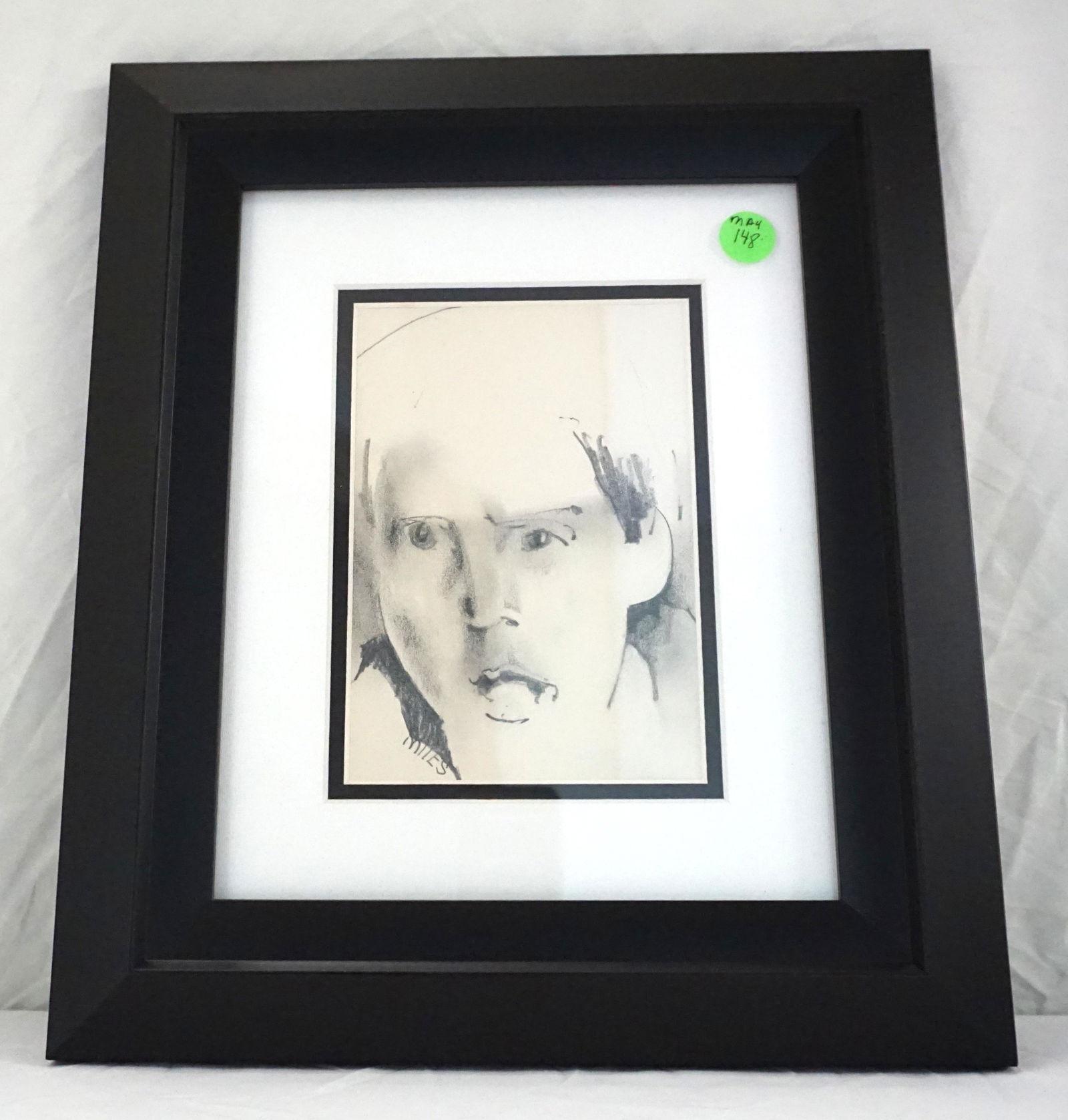 GARY MILES "ORPHAN" GRAPHITE ON PAPER (1 of 5)