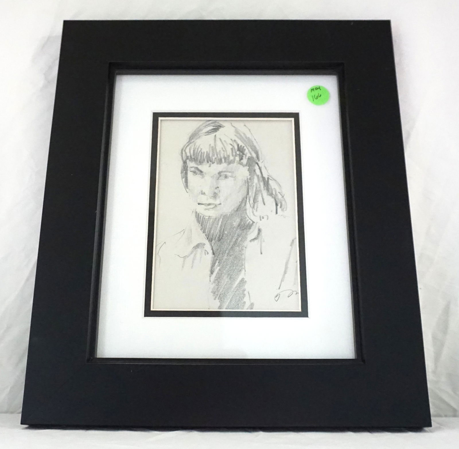 GARY MILES "WOMAN" GRAPHITE ON PAPER (1 of 4)