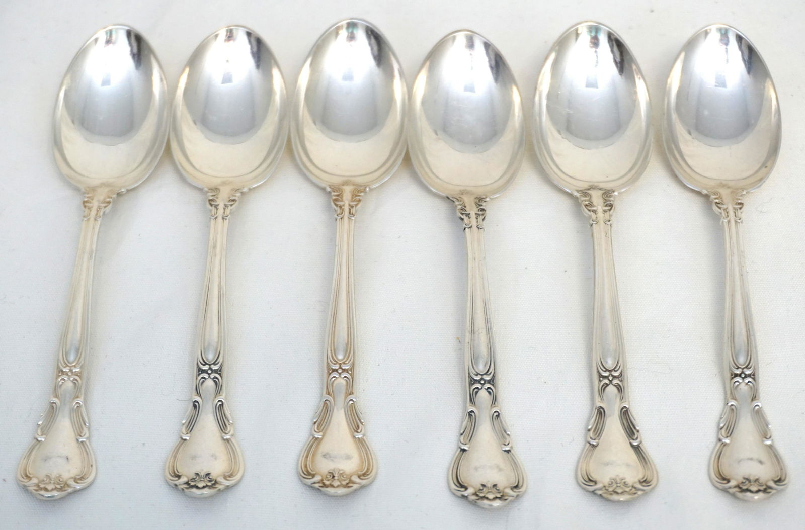 6 GORHAM STERLING SILVER CHANTILLY TEASPOONS (1 of 4)