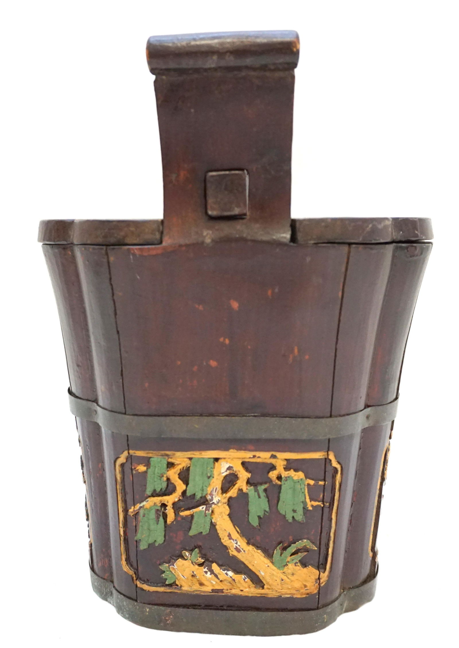 ANTIQUE CHINESE WEDDING BASKET (1 of 7)