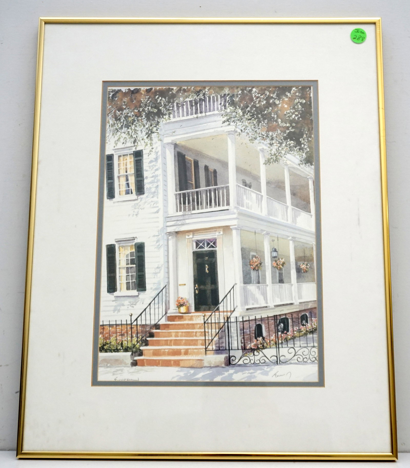 ED EMERSON CHARLESTON DOORWAY PRINT (1 of 3)