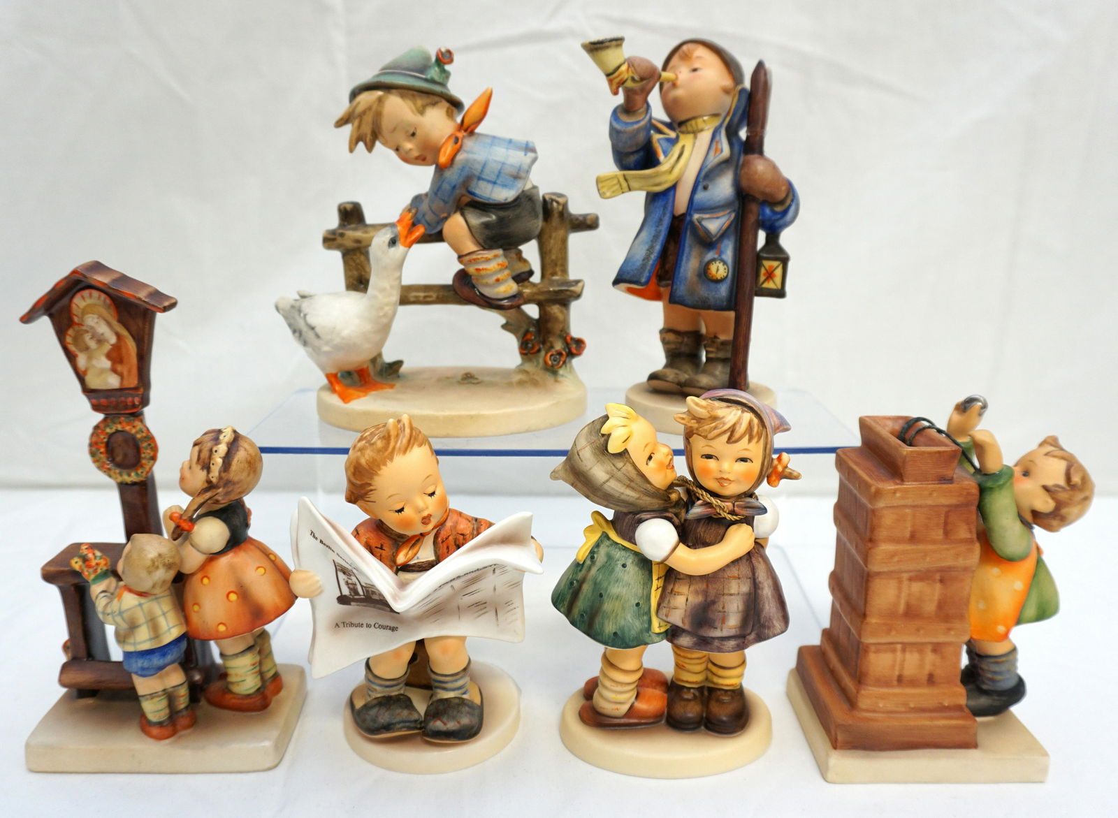 6PC VARIOUS VINTAGE HUMMEL FIGURINES (1 of 13)