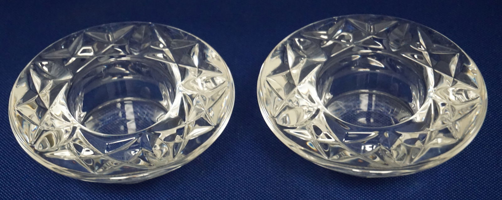 WATERFORD CRYSTAL BOXED SET LORALEE VOTIVES (1 of 5)