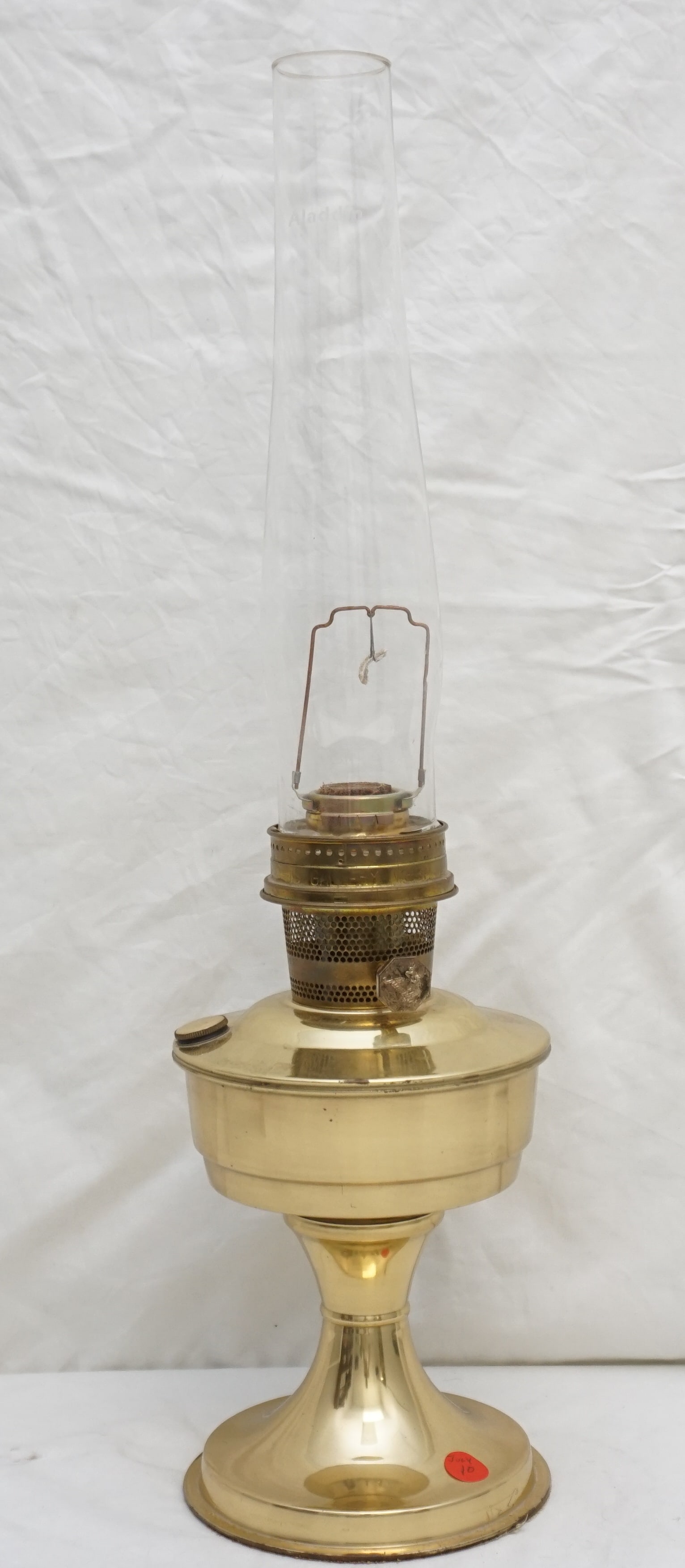 ALADDIN BRASS OIL LAMP NO 23 (1 of 6)