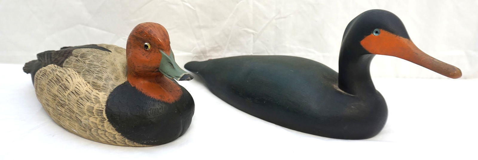 PAIR 20TH C DUCK DECOYS (1 of 8)