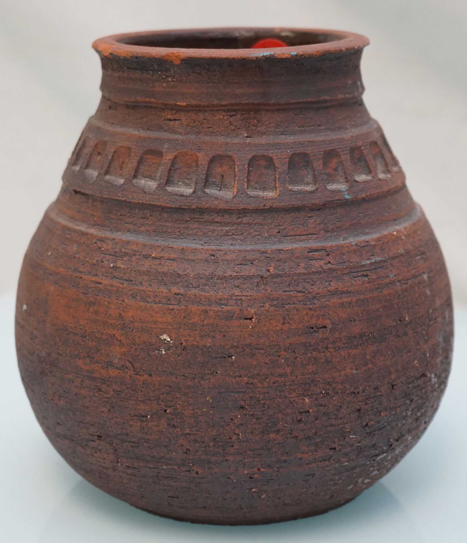TERRACOTTA POTTERY JAR (1 of 6)