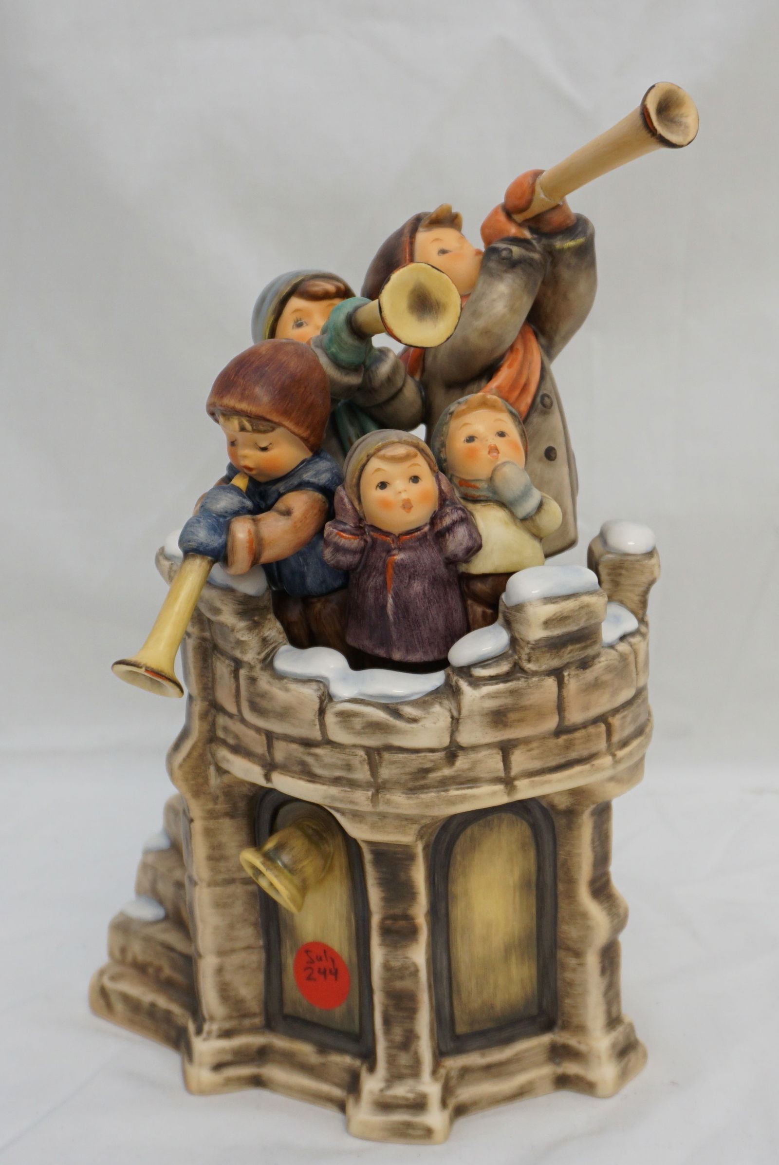 HUMMEL PORCELAIN GROUP FIGURE, TITLED: "FANFARE" (1 of 7)