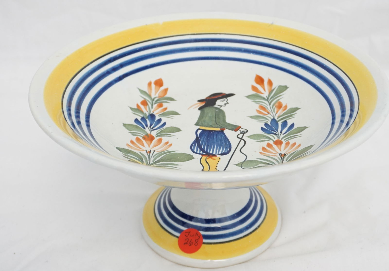 VINTAGE HENRIOT QUIMPER COMPOTE (1 of 6)