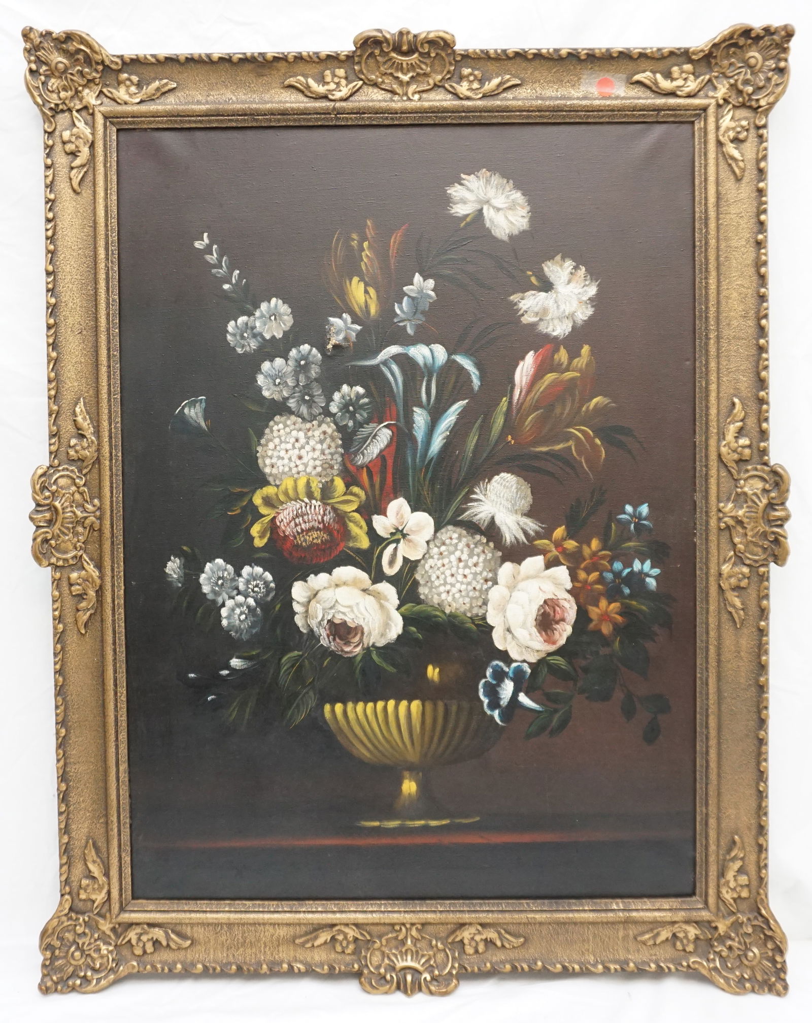 STILL LIFE OIL ON CANVAS FRAMED (1 of 9)