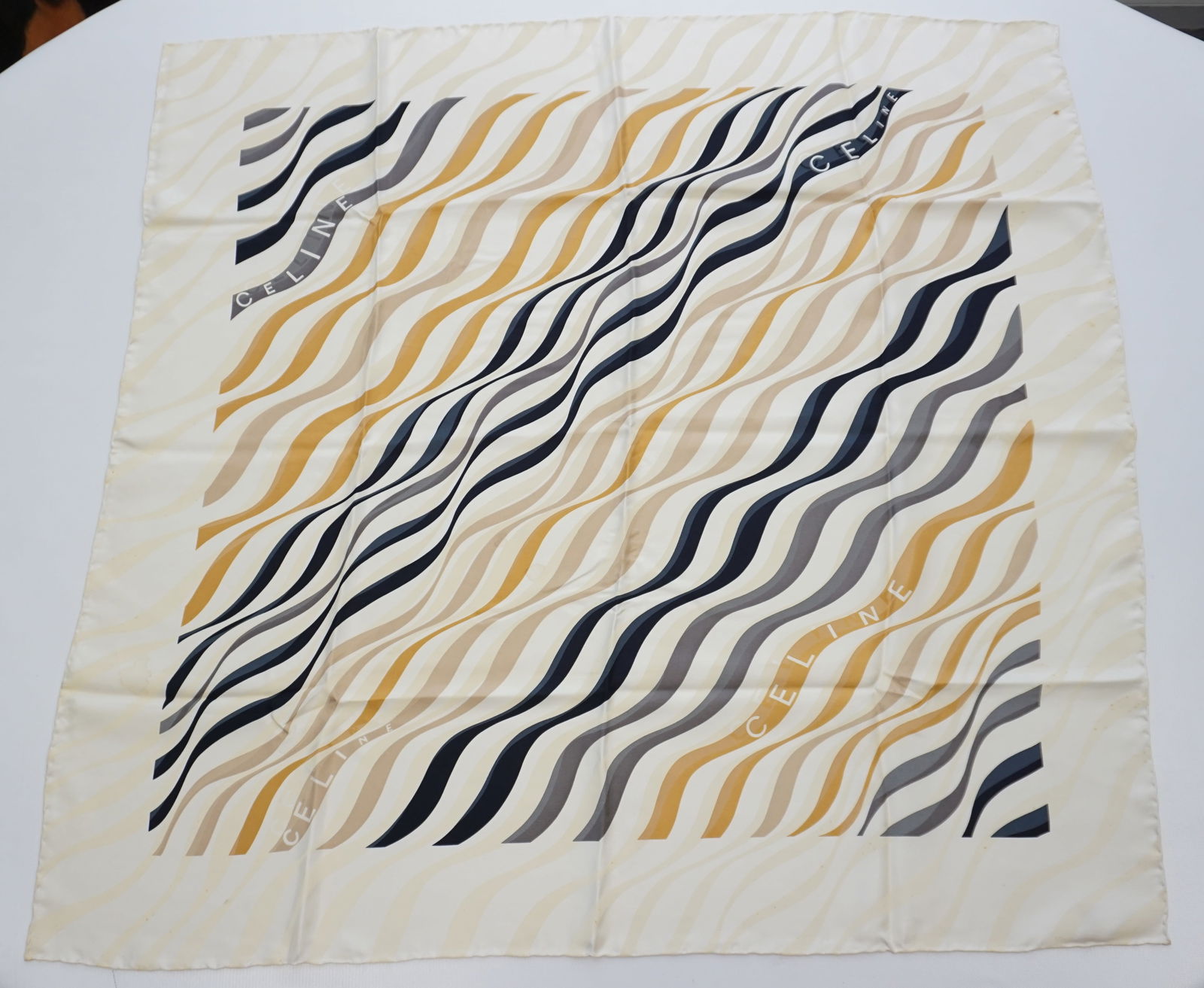 CELINE WAVES SILK SCARF  (1 of 6)