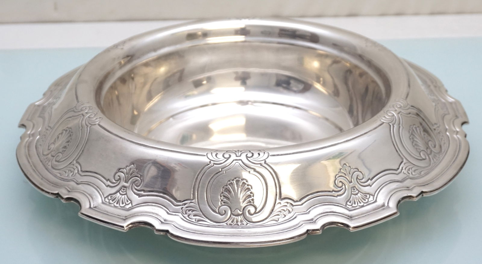 LARGE TIFFANY STERLING BOWL (1 of 8)