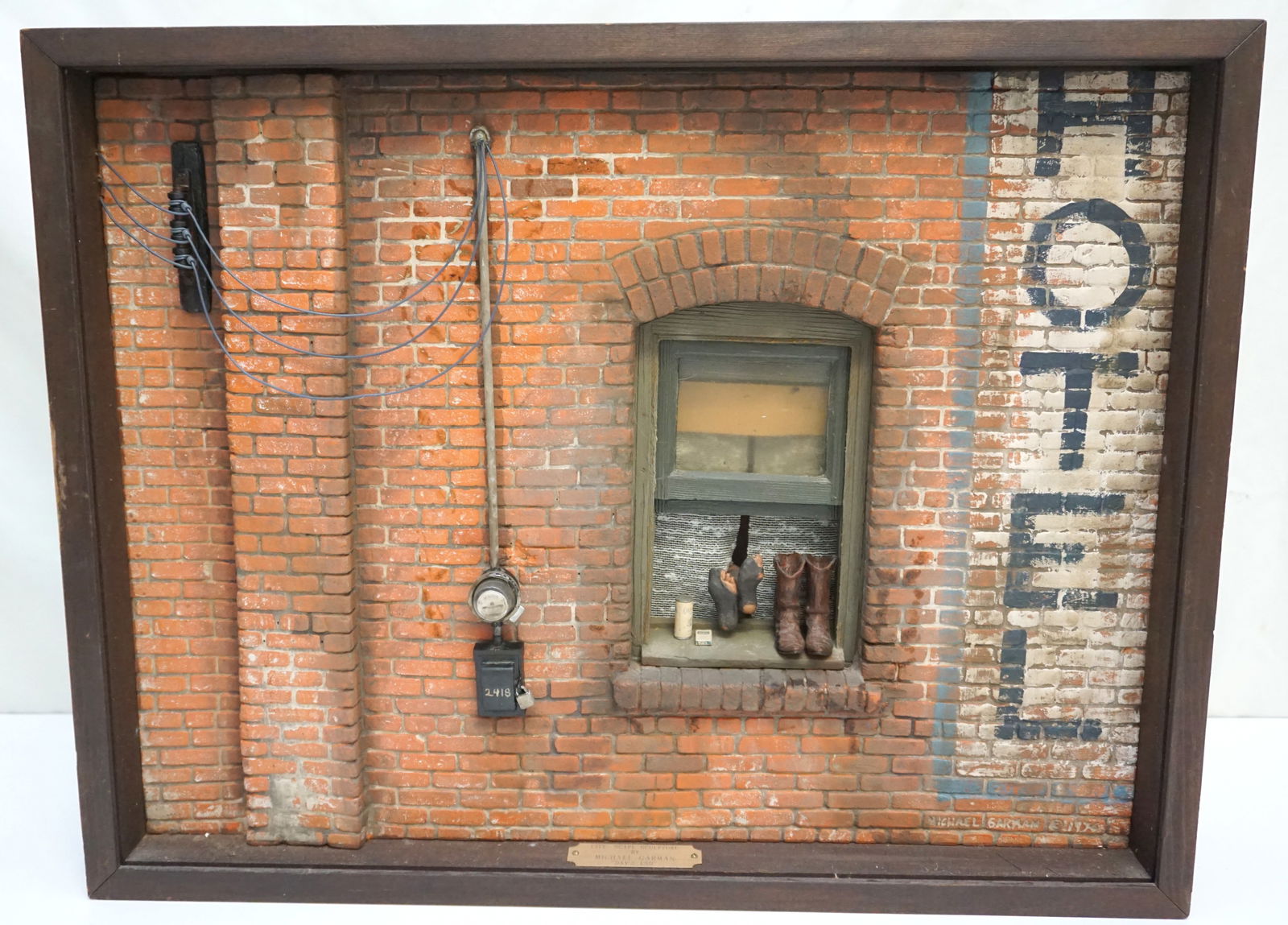 MICHAEL GARMIN "DAY'S END" CITY-SCAPE SCULPTURE (1 of 10)