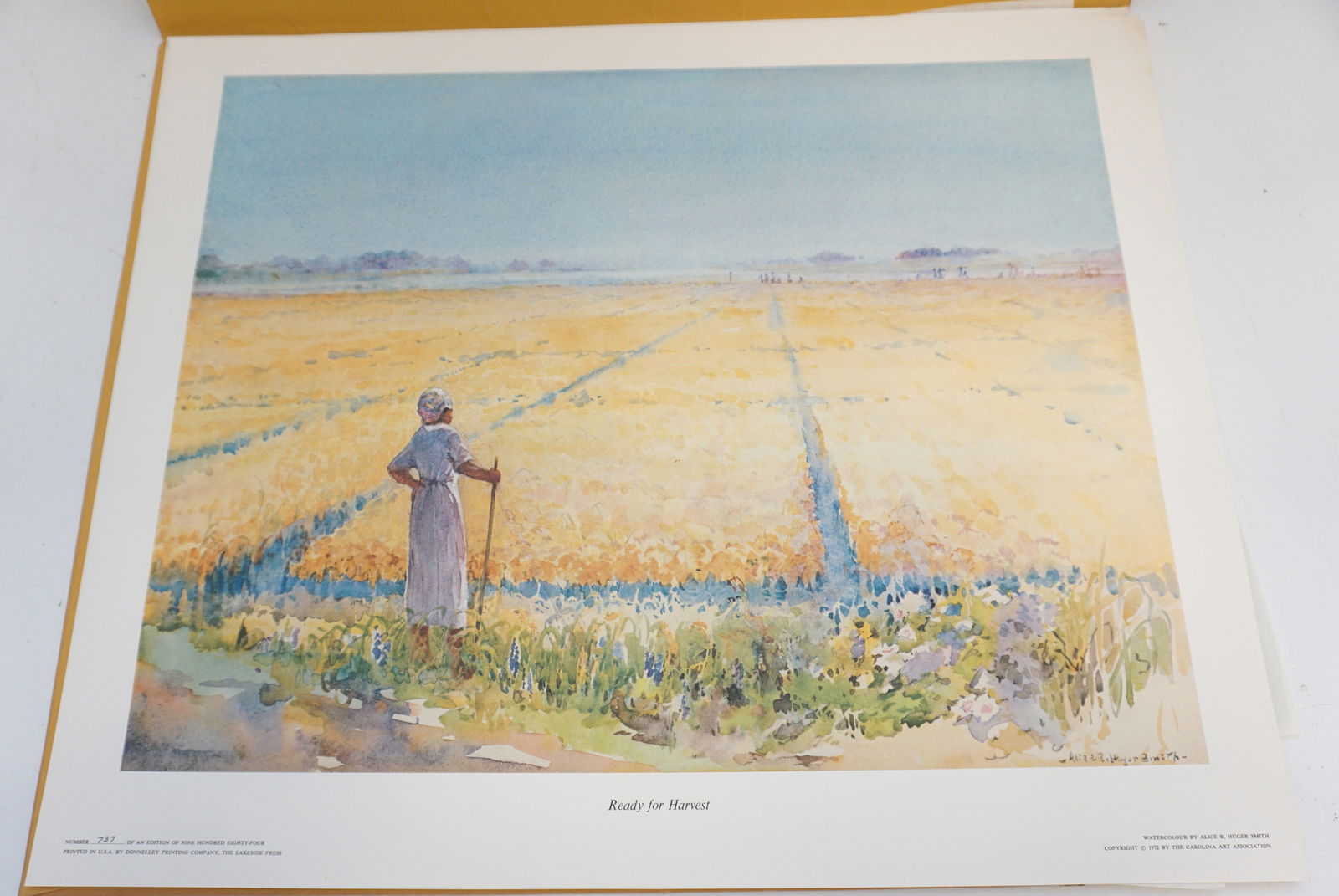 PAIR ALICE R. HUGER SMITH PRINTS (1 of 4)