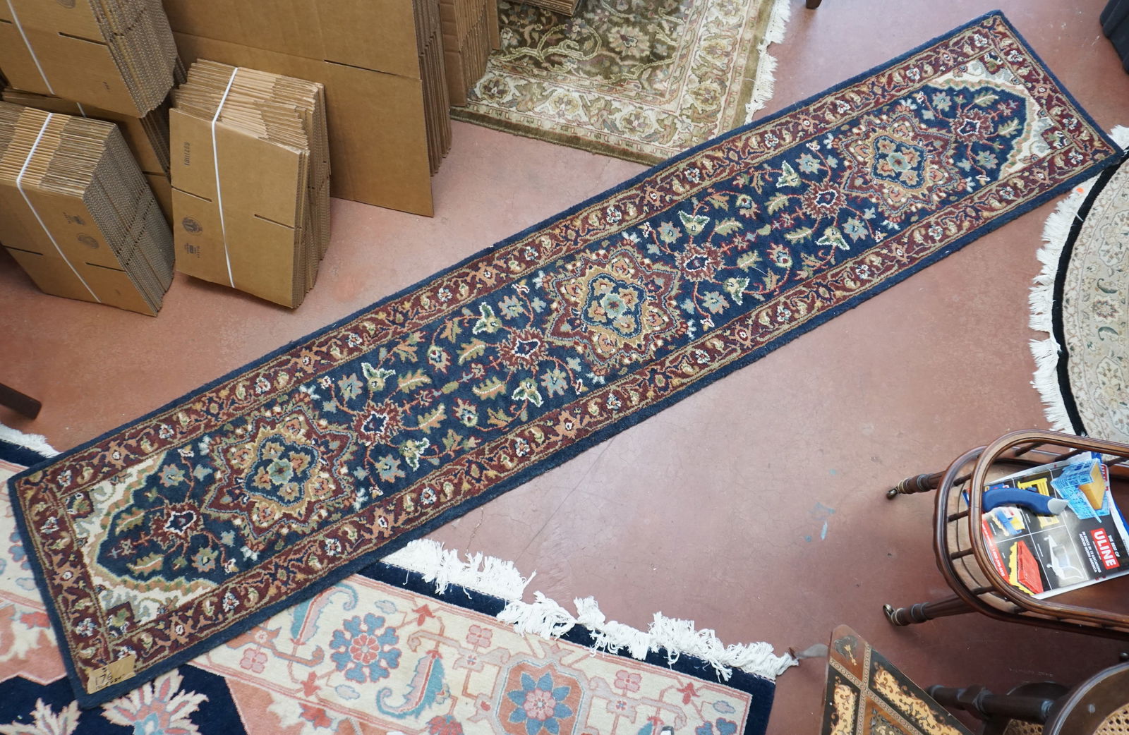 MAHDAVI'S A & A RUG CO. HAND MADE PARADISE RUNNER (1 of 6)