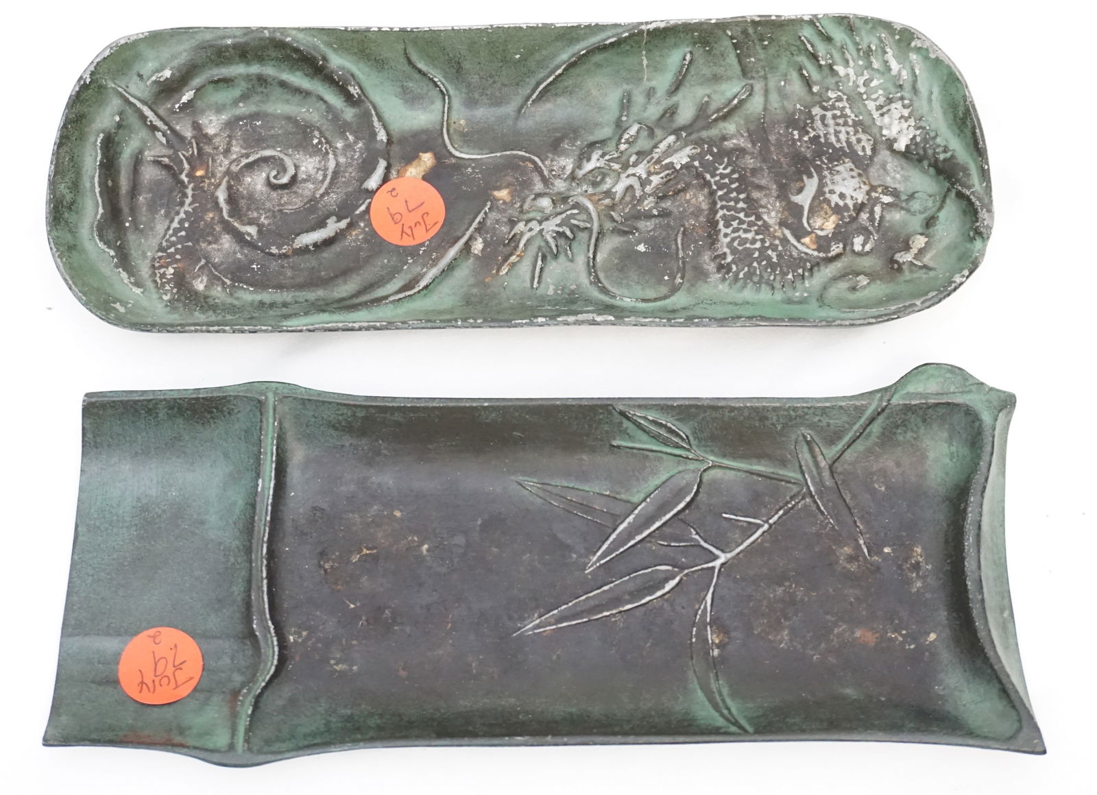 2 NAMBU TEKKI BRUSH / QUILL TRAYS (1 of 5)