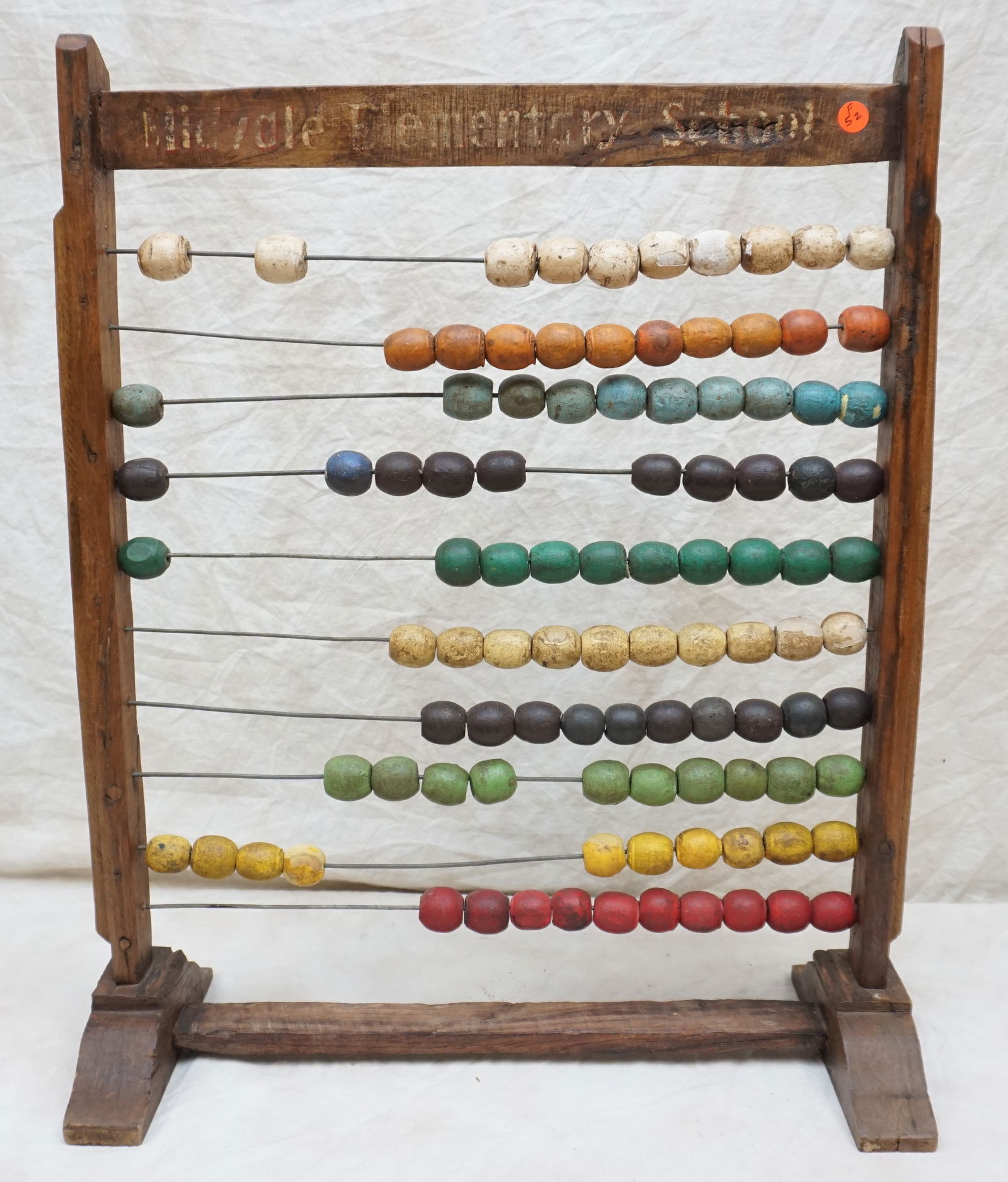 Elementary school Mongolian painted abacus (1 of 9)
