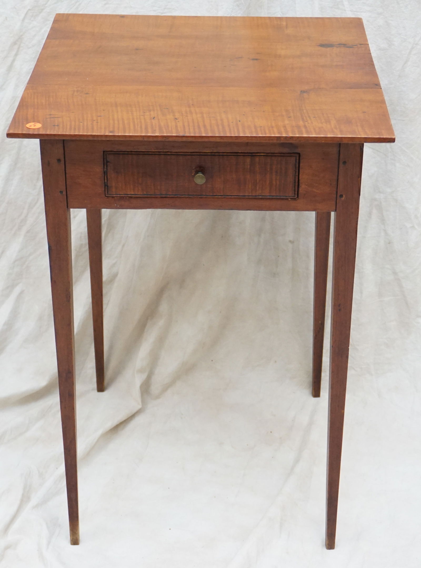 EARLY 19TH C. HEPPLEWHITE NIGHT STAND (1 of 10)