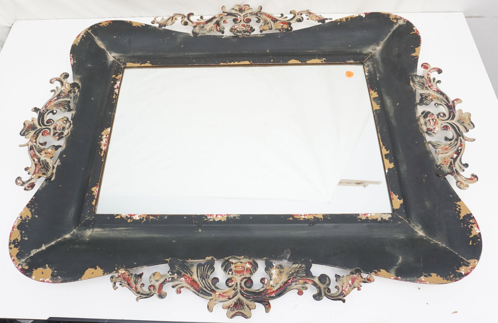 LARGE VINTAGE MIRROR (1 of 3)