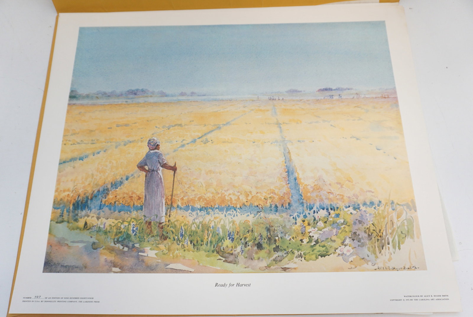 PAIR ALICE R. HUGER SMITH PRINTS (1 of 4)