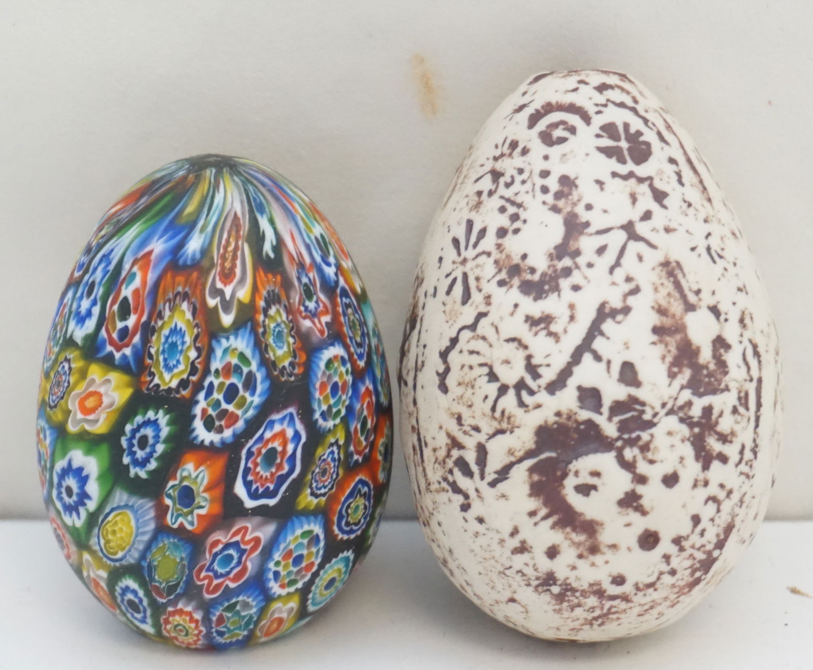 2PC CERAMIC & GLASS EGGS (1 of 4)