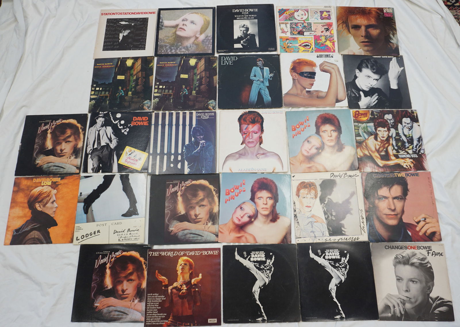 David Bowie Vinyl Record Collection (1 of 5)