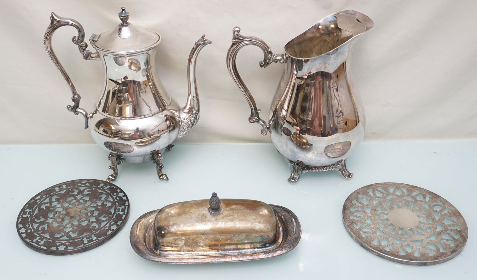 5PC SILVER PLATE (1 of 4)