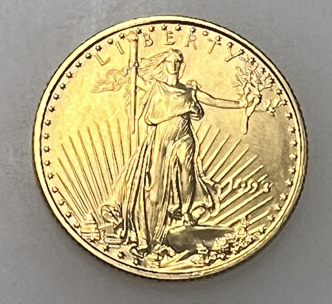 1993 $10 1/4 OZ GOLD EAGLE (1 of 2)