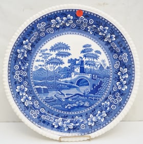 COPELAND SPODE'S TOWER 15" ROUND CHOP PLATE