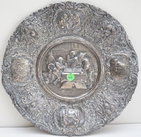 ANTIQUE BARBOUR SILVER PLATE