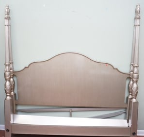 THEODORE ALEXANDER SILVER KING BED