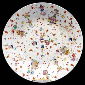 ANTIQUE CHINESE GUANGXU QING DYNASTY PLATE