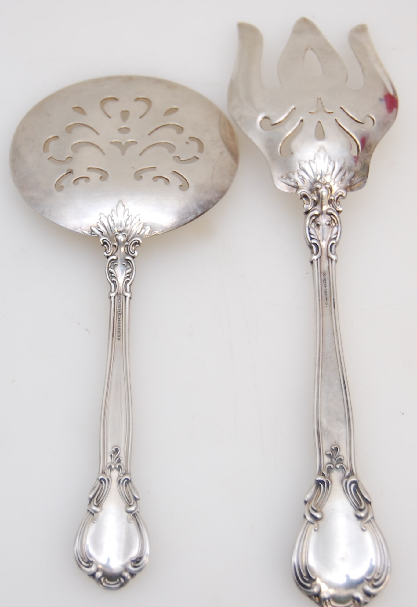 2PC GORHAM CHANTILLY STERLING SERVING PIECES - 4
