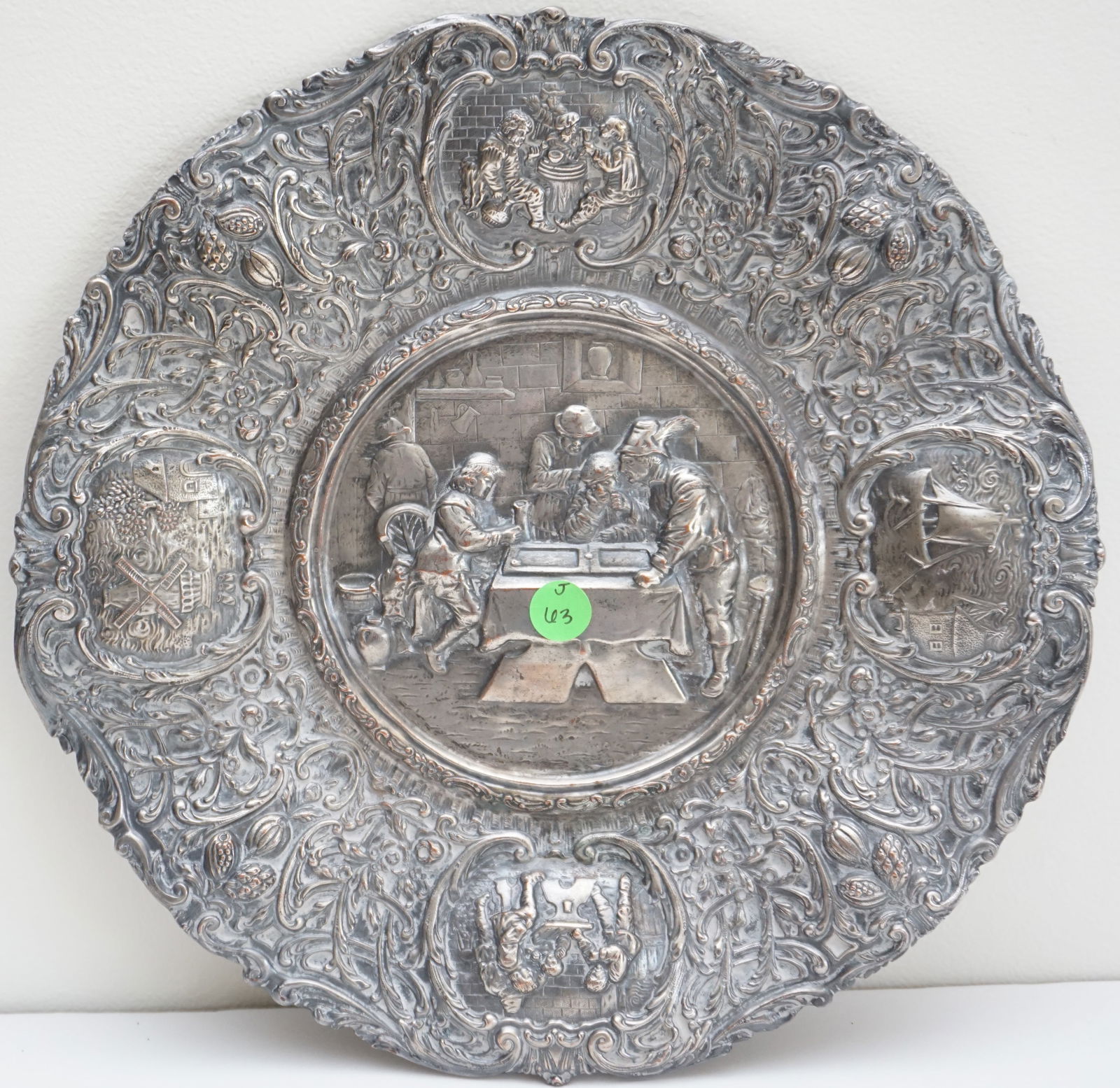 ANTIQUE BARBOUR SILVER PLATE (1 of 8)