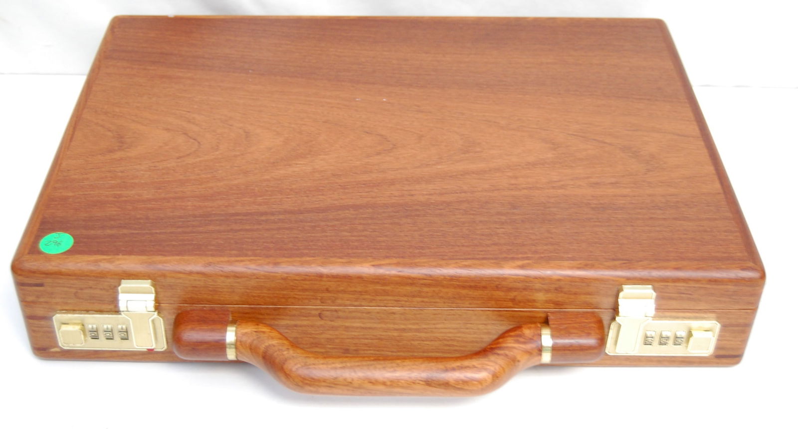 VINTAGE PRESTO OAK BEIEFCASE (1 of 7)