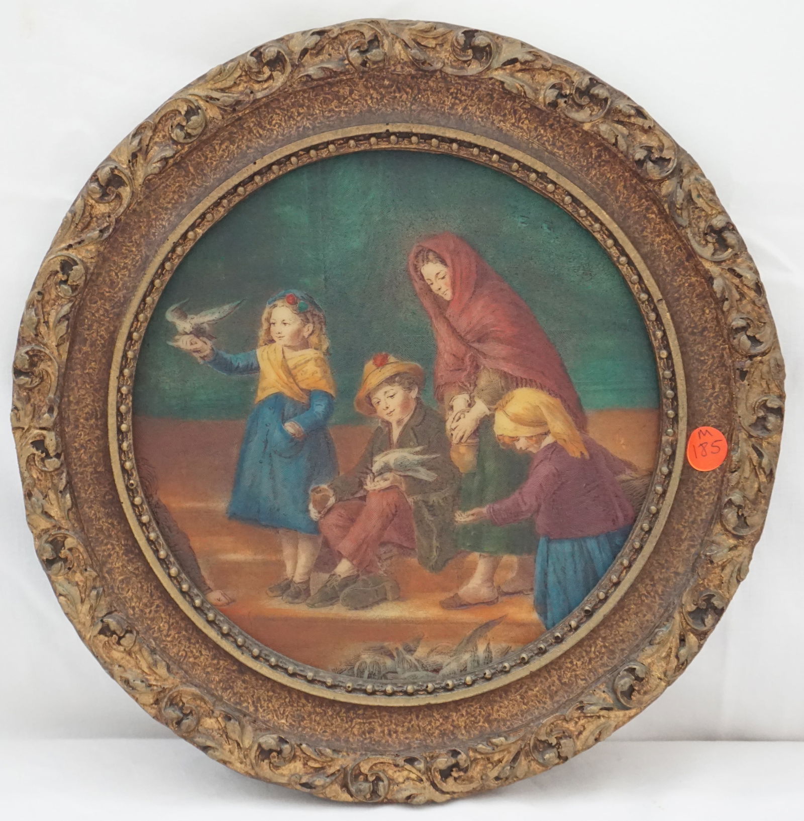 VINTAGE ARTINI ENGRAVING IN FRAME (1 of 3)