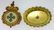 2 Pc 14k ESTATE VICTORIAN DIAMOND BROOCH AND PENDANT