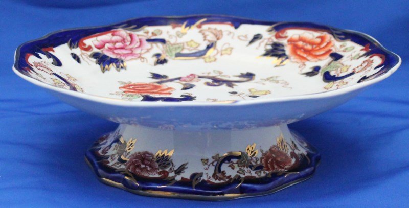 MASONS IRONSTONE MANDALAY CAKE / COMPOTE (1 of 7)