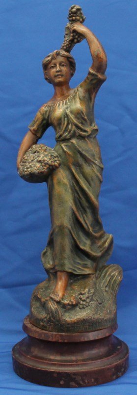 EMILE GUILLEMIN PATINATED METAL SCULPTURE (1 of 10)