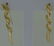 SIX (6) PAIRS OF 14k & GF EARRINGS - 7