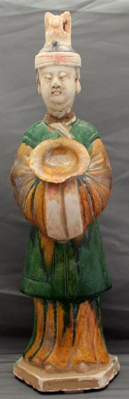 MING FUNERARY FIGURE FEMALE (1 of 10)