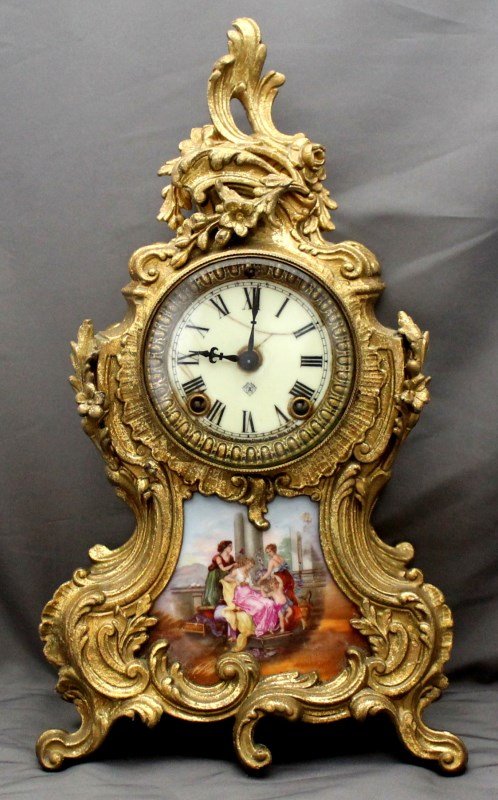 ANTIQUE ANSONIA TRIANON CLOCK (1 of 9)