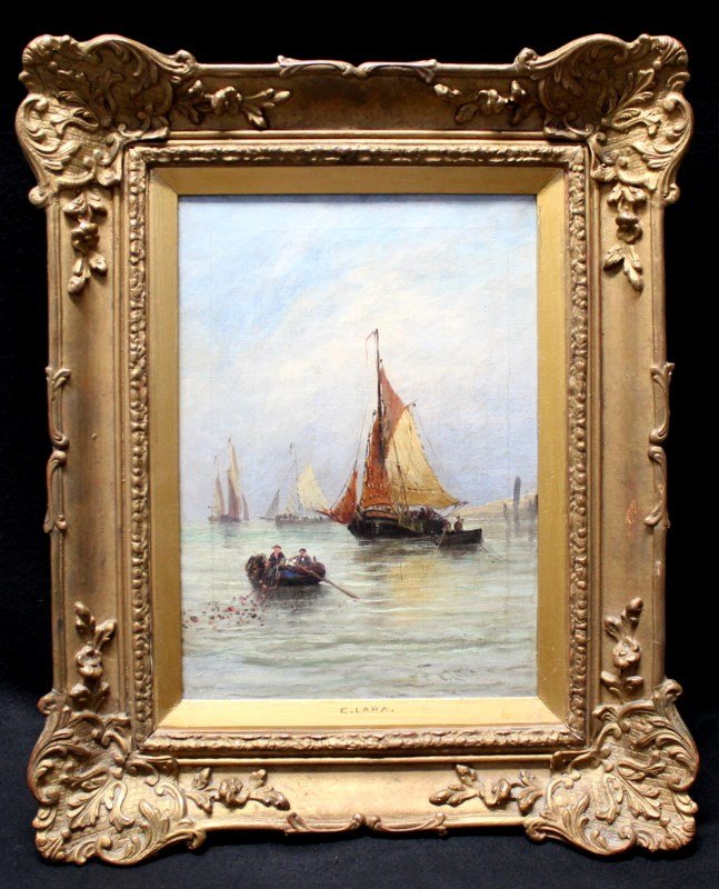 ERNEST WILLIAM LARA (1870-1940) OIL (1 of 10)