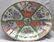 LARGE 19th c. ROSE MEDALLION PLATTER