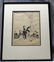 DIANA THORNE DRYPOINT ETCHING THE SPELLBINDER