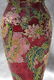 CLOISONNE VASE ENAMELED LOTUS FLOWERS - 2