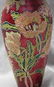 CLOISONNE VASE ENAMELED LOTUS FLOWERS - 3