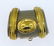 14KT TWO TONE GOLD SLIDE/PEARL CLASP