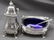 STERLING SILVER ENGLISH SALTS - 5