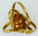 14KT GOLD HAND MADE CITRINE SLIDE (8.10 GRAMS)