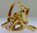 14KT GOLD HAND MADE CITRINE SLIDE (8.10 GRAMS) - 9